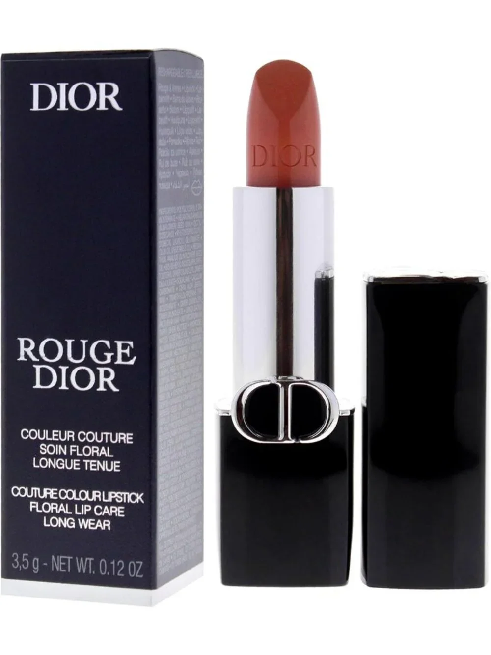 Satin Lipstick 219 Rose Montaigne - Refillable, Long-lasting, Hydrating Lip